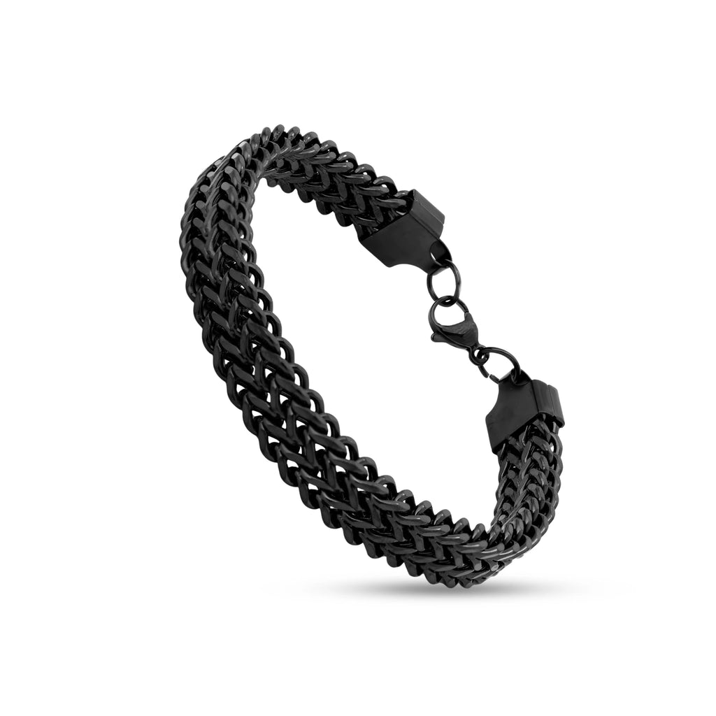 Onyx Torque Bracelet
