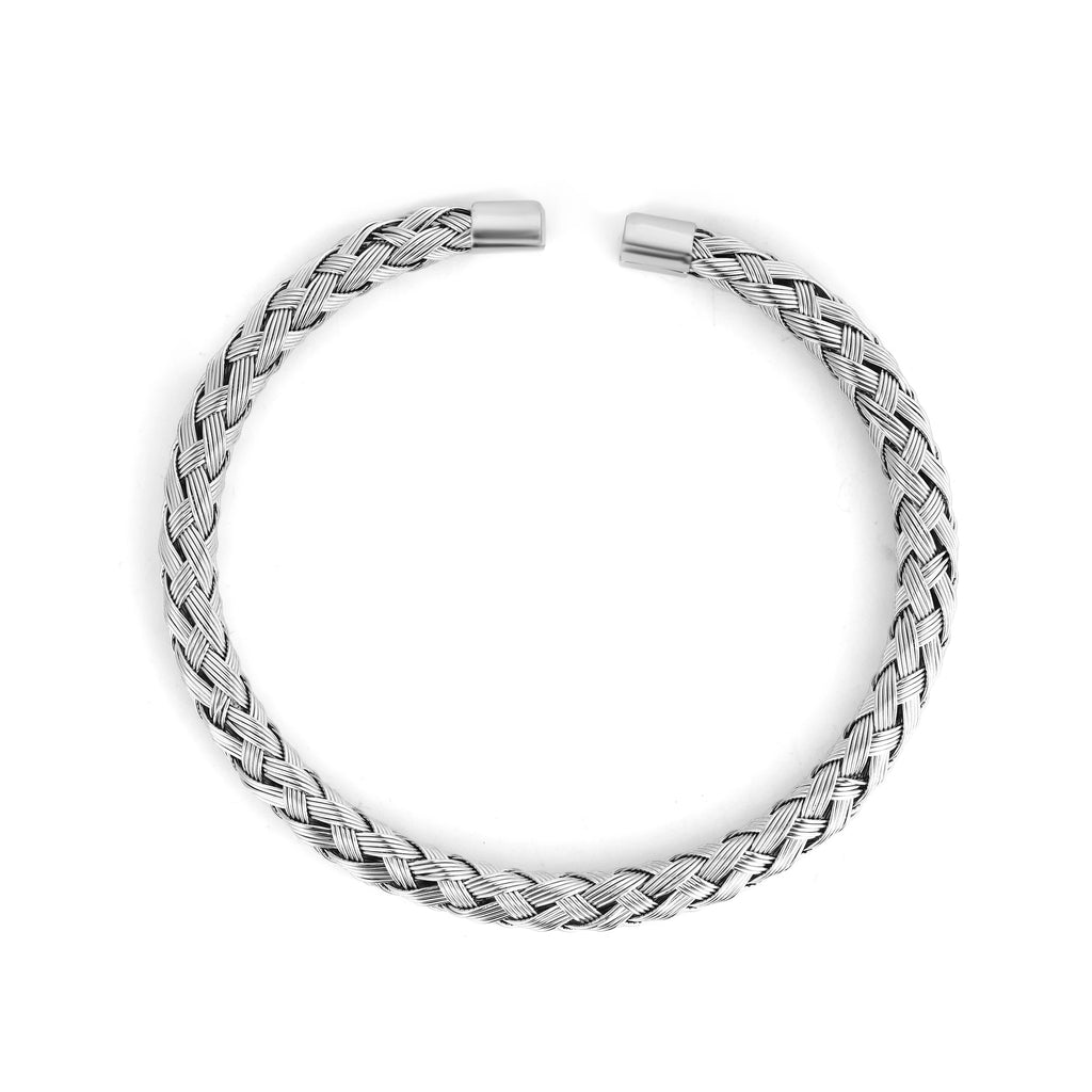 Classic Rope Bracelet + Black Rope Chain Combo