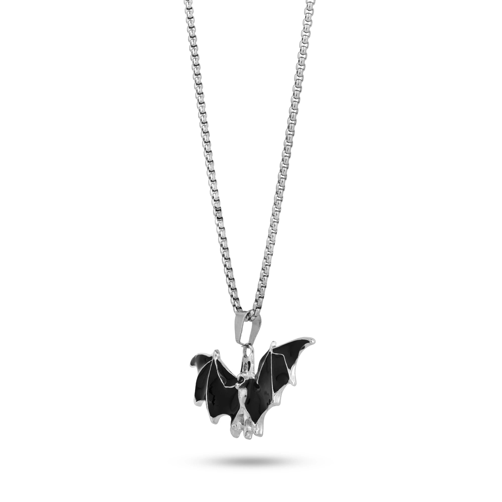 Obsidian Bat Pendant (without chain)