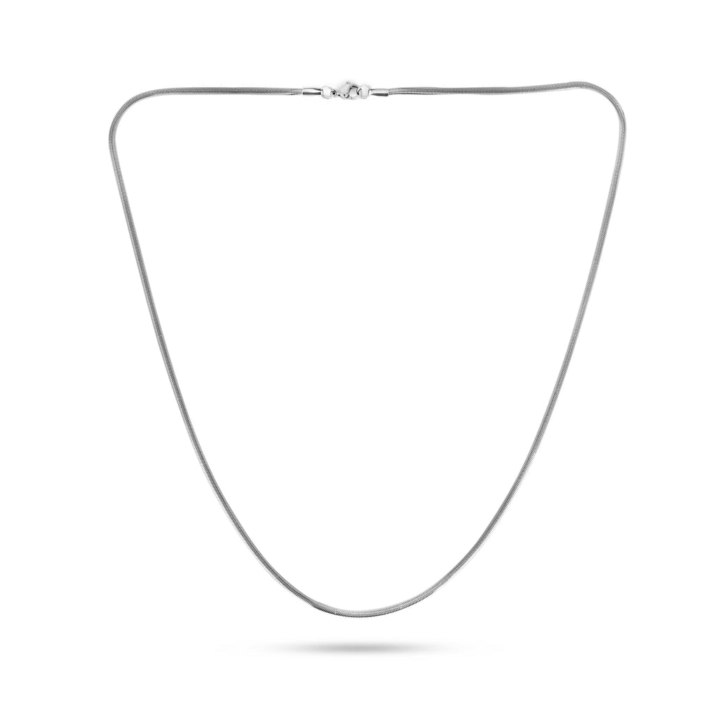 Frost Grey Thin Chain for Men