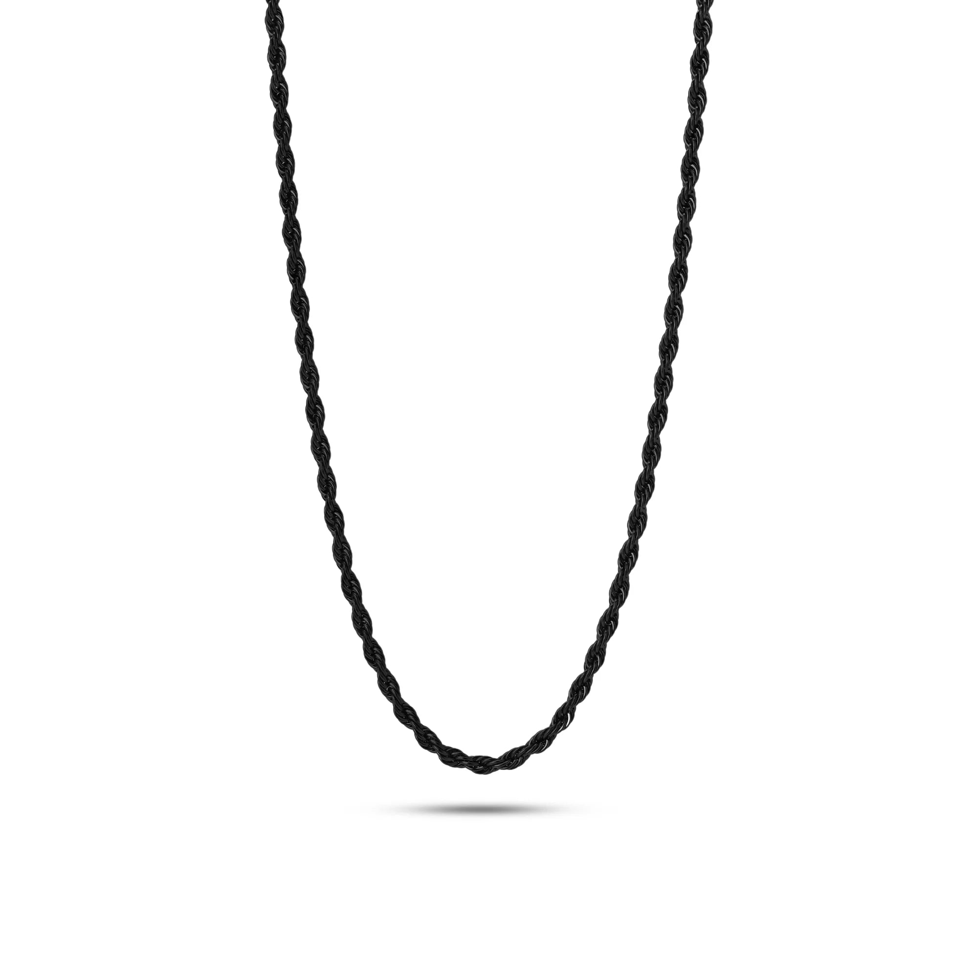 Onxy Black Rope Style Chain