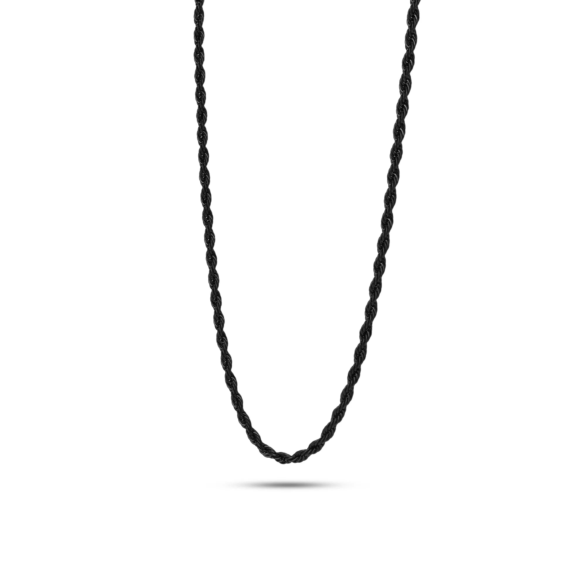 Onxy Black Rope Style Chain