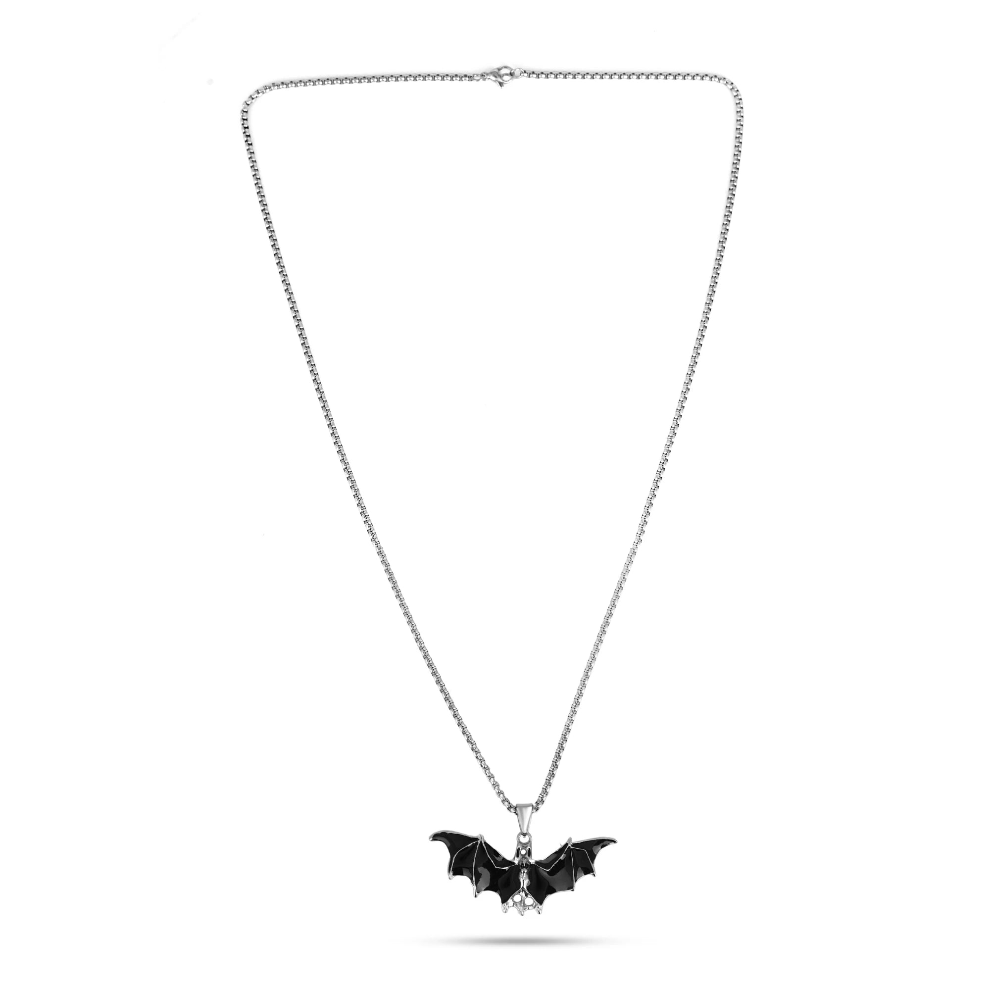 Obsidian Bat Pendant (without chain)
