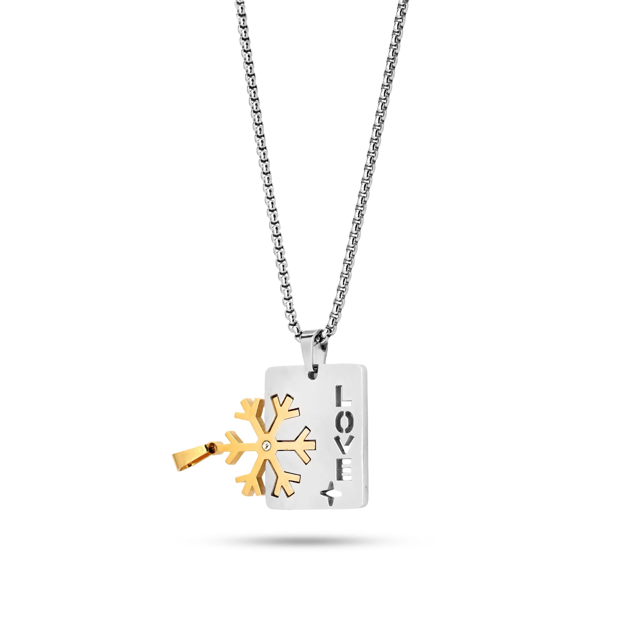 Twin Flame Pendant (without chain)